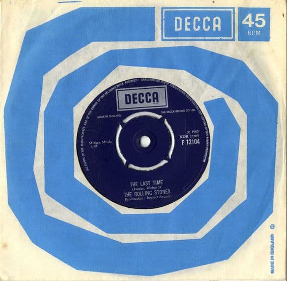 Rolling Stones,The - The Last Time/Play With Fire (F 12104 ) 1967 Pressing - M-