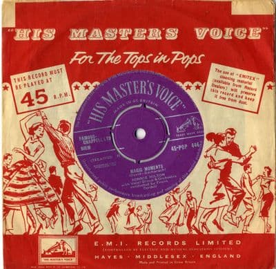 Ronnie Hilton - Magic Moments/One Blade Of Grass (POP 446) Ex