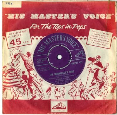 Ronnie Hilton - The Moonraker's Song/That's Why I Was Born (Pop 422)