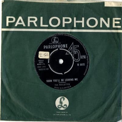 Roulettes,The - Soon You'll Be Leaving Me/Tell Tale Tit (R 5072)