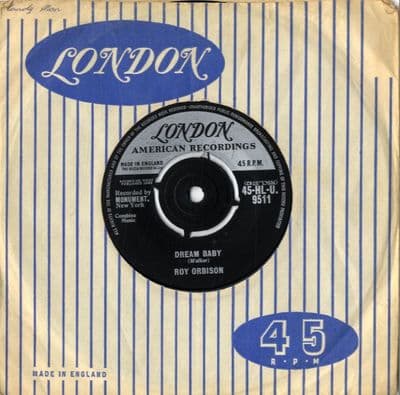 Roy Orbison - Dream Baby/The Actress (HL-U 91511)