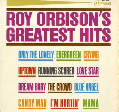 Roy Orbison - Greatest Hits (MLP 8000) USA