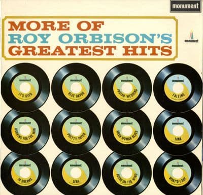 Roy Orbison - More Greatest Hits (SMO 5014)  Ex/M-