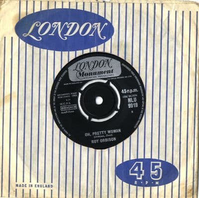 Roy Orbison - Oh, Pretty Woman/Yo Te Amo Maria (HLU 9919)