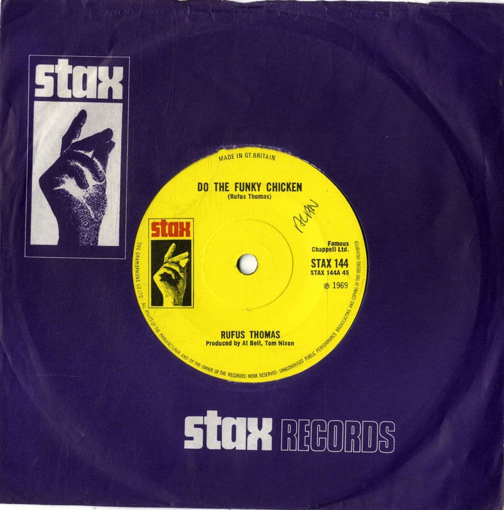 Rufus Thomas Do The Funky Chicken/Turn Your Damper Down Stax 144 M