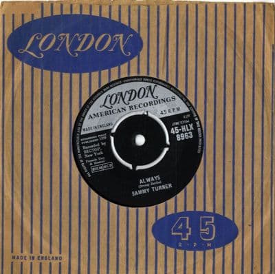 Sammy Turner - Always/Symphony (HLX 8963)