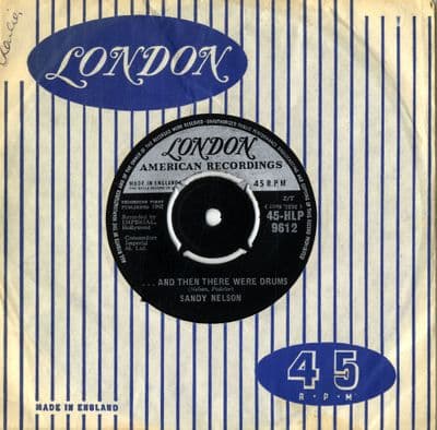 Sandy Nelson - ... And Then There Were Drums/Live It Up (HLP 9612) Ex
