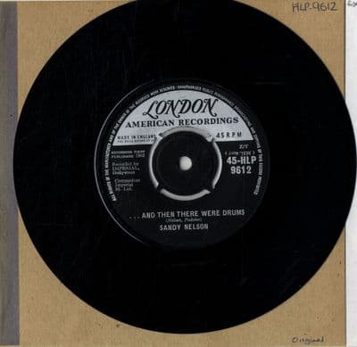Sandy Nelson - ... And Then There Were Drums/Live It Up (HLP 9612)  Ex