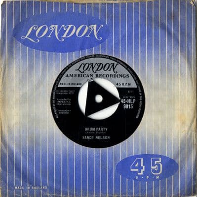 Sandy Nelson - Drum Party/The Big Noise From Winnetka (HLP 9015) Tri Centre