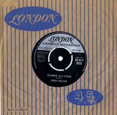 Sandy Nelson - Drummin' Up A Storm/Drum Stomp (HLP 9558)