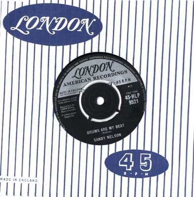 Sandy Nelson - Drums Are My Beat/My Girl Josephine (HLP 9521)