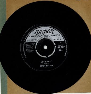 Sandy Nelson - Get With It/Big Noise From The Jungle (9377) Ex