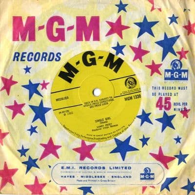 Sandy Posey - Single Girl/Blue Is My Best Color (1330)