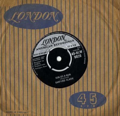 Sanford Clark - Son-Of-A-Gun/I Can't Help It (HLW 9026)