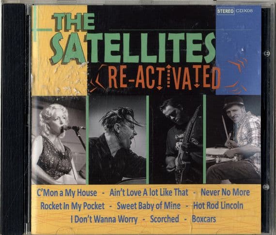 Satellites,The - Re-Activated - Planet X CD
