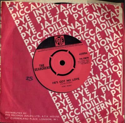 Searchers,The - He's Got No Love/So Far Away (7N 15878) M-