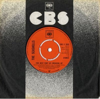 Seashells,The - (The Best Part Of) Breaking Up/Play That Song (1023) M-