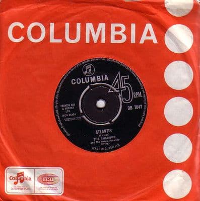 Shadows,The - Atlantis/I Want You To Want Me (DB 7047)