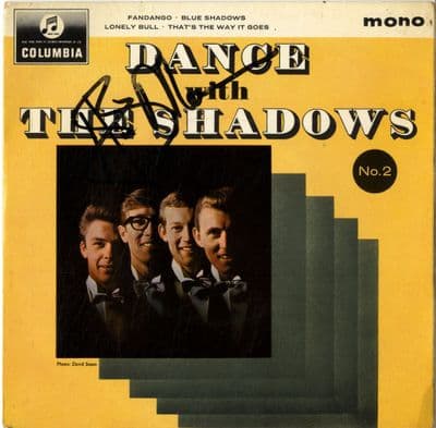 Shadows,The - Dance With the Shadows No. 2  (SEG 8375) Autographed  by Hank