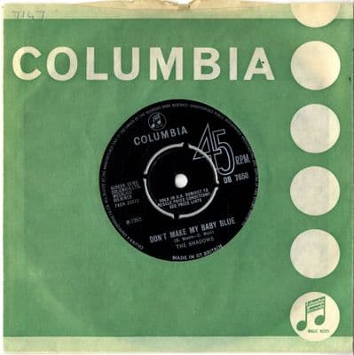 Shadows,The -Don't Make My Baby Blue/My Grandfather's Clock (DB 7650) M-
