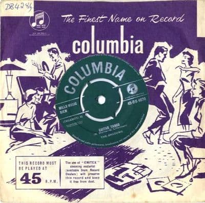 Shadows,The - Guitar Tango/What A Lovely Tune (DB 4870) Small Print