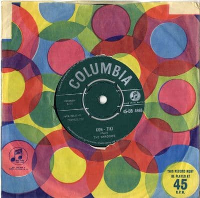 Shadows,The - Kon-Tiki/36-24-36 (DB 4698) Ex