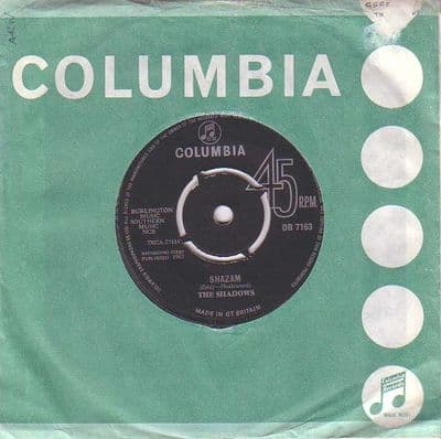 Shadows,The - Shazam/Geronimo (DB 7163)