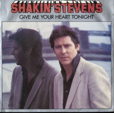 Shakin' Stevens - Give Me Your Heart Tonight/Thinkin' Of You (2656) M-/M-