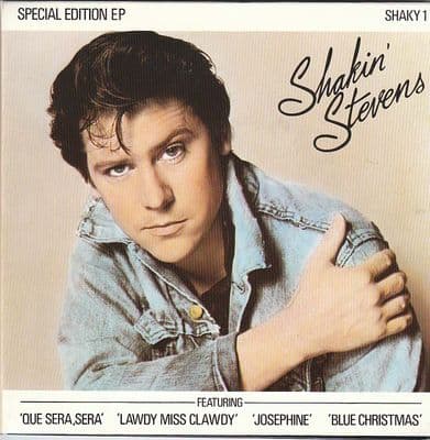 Shakin' Stevens - Que Sera Sera - Lawdy Miss Clawdy - Blue Christmas (Shaky 1) M-/M-
