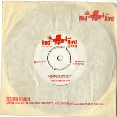 Shangri-Las,The - Leader Of The Pack/What Is Love (RB10 014)