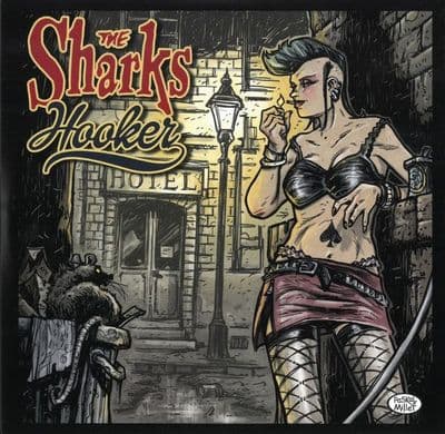 Sharks,The - Hooker (TRV-10-02) Red Vinyl 10