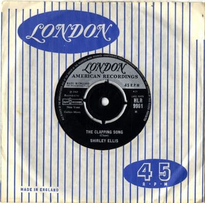 Shirley Ellis - The Clapping Song/This Is Beautiful (HLR 9961) M-