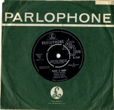 Simon Scott and The LeRoys - Move It Baby/What Kind Of Woman (R 5184)