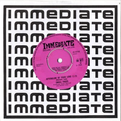 Small Faces - Afterglow Of Your Love/Wham Bam Thank You Mam (IM 077) M-
