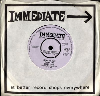 Small Faces - Itchycoo Park/I'm Only Dreaming (IM 057) M-