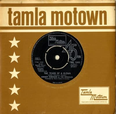 Smokey Robinson and The Miracles - The Tears Of A Clown/The Tracks Of My Tears (TMG 1048)