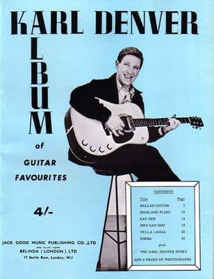Songbook - Karl Denver - Album Of Guitar Favourites
