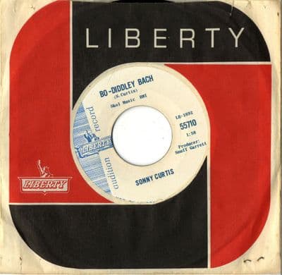 Sonny Curtis - Bo-Diddley Bach/I Pledge My Love To You (55710) Promo