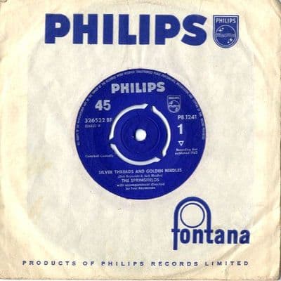 Springfields,The - Silver Threads And Golden Needles/Aunt Rhody (PB 1241)