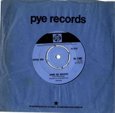 Status Quo - Down The Dustpipe/Face Without A Soul (7N 17907)