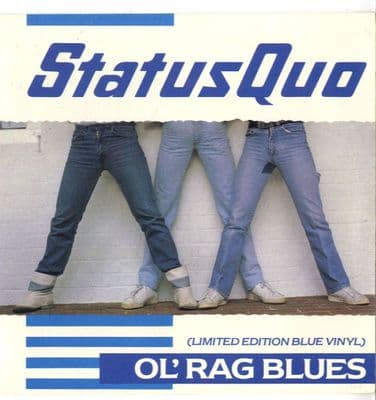 Status Quo - Ol' Rag Blues/Stay The Night (Quo 11) Blue Vinyl