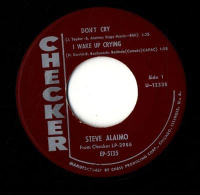 Steve Alaimo - Don't Cry _ Wake Up Crying + 2  (EP 5135)