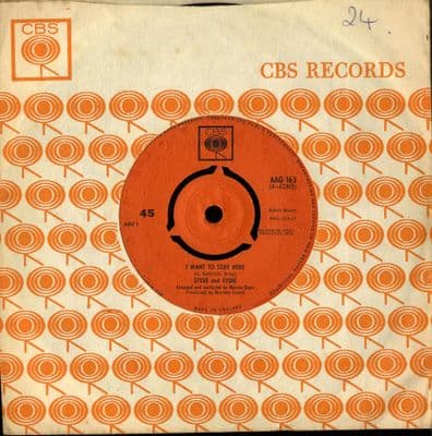 Steve and Eydie - I Want To Stay Here/Ain't Love (AAG 163) Ex