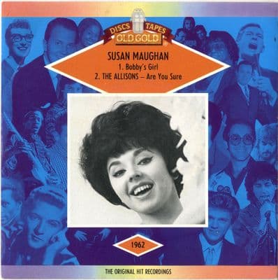 Susan Maughan - Bobby's Girl - Allisons - Are You Sure (OG 9247)  M-