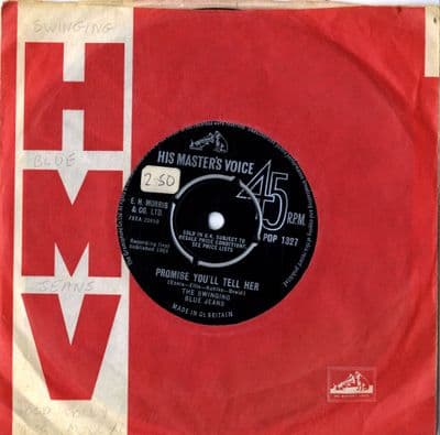 Swinging Blue Jeans,The - Promise You'll Tell Her/It's So Right (Pop 1327)