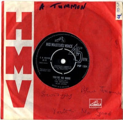 Swinging Blue Jeans,The - You're No Good/Don't You Worry About Me (Pop 1304) Ex