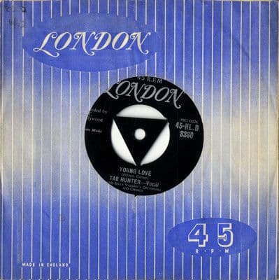 Tab Hunter - Young Love/Red Sails In The Sunset (HL.D 8380)