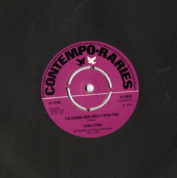 Tami Lynn - I'm Gonna Run Away From You/the Boy Next Door (CS  9026) M-