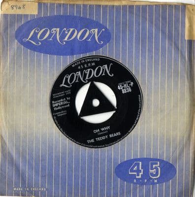 Teddy Bears,The - Oh Why/I Don't Need You Anymore (HL-P 8836)