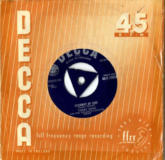 Terry Dene - Stairway Of Love/Lover ! Lover ! (F 11016
